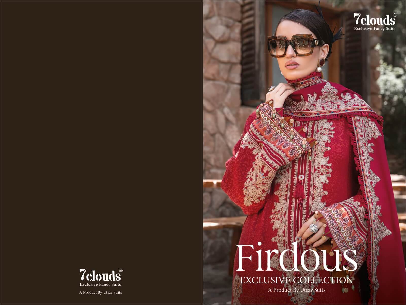 7 Clouds kurti Firdous collection-1 